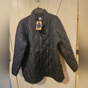 32 Degrees Ladies' Quilted Jacket  XXL NWT, navy